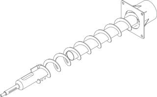 BOSCH Ersatzteil TTNR: 8718578702 Förderschnecken Set everp