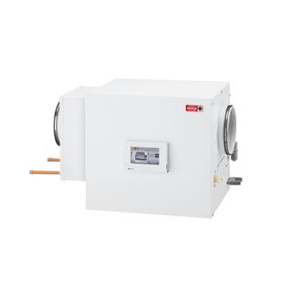 Helios HydroBox KWL HBX 500 WW R, Zul. re, m WW-Heizregister