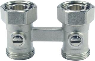 Resideo Verschraubung Verafix-VKE G 3/4 A, DG, AG, DG, Press-Ms., 2-Rohr