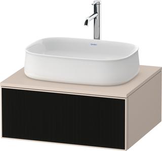Duravit Waschtisch-Unterschrank Zencha 65x55cm, 1 AZ, Gl s Lini/t m, k EinrSy
