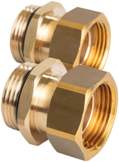 Oventrop Doppelverschraubung Cofit S 1 AGx1 ÜM, 2-fa., f WZ-Anschluss-Sets