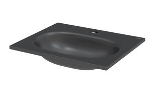 Waschtisch A215-Einbau BetteComodo 60x49,5cm, HLW1, PW, slate