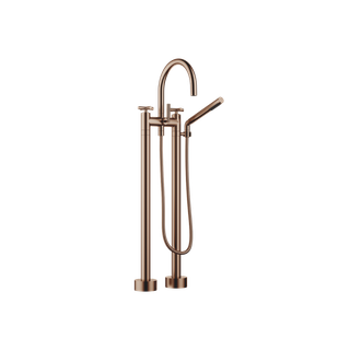 Dornbracht Wannen-Zweiloch-Armatur TARA f., m HdbGar, Kr., A 220mm, bron geb.