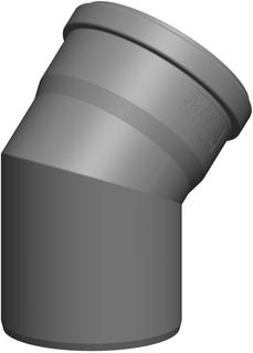 MHG Bogen Atec DN 110, 45Grad, für Abgasleitung