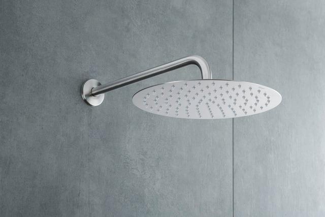 Artikelbild 4 des Artikels „Duravit Kopfbrause 1jet 300 d 300mm, Gew.-Anschl. G 1/2, ES geb. Edelstahl gebürstet“