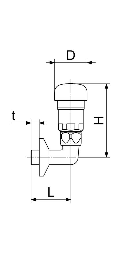 Artikelbild 2 des Artikels „Schlösser Rohrbelüfter Bauform D 8211 DN 15, 1/2
