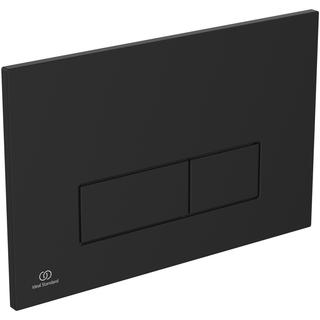 IS WC-Betätigungsplatte Oleas M2 234x8,5x154mm, mechanisch, schwarz