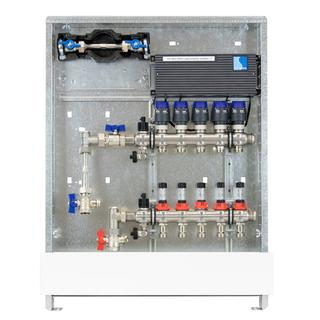 Strawa Anschluss FBH-63-V-W1-WMZ-C80-E Comf., m E-Zub, 12 HK, 1025x760-890mm