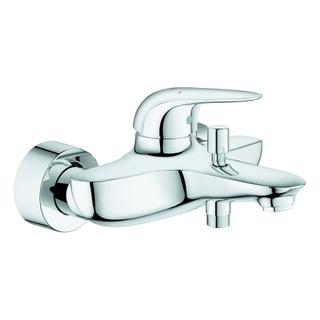 GROHE Wannen-Einhebelmischer Eurostyle 1/2", ges. Hebel, Wandmont., chr