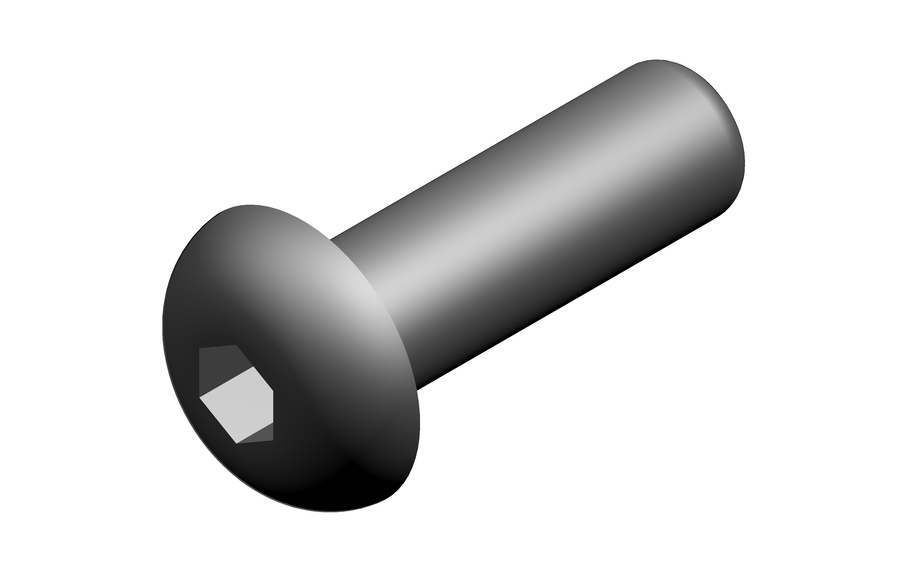 Artikelbild 1 des Artikels „BOSCH Ersatzteil TTNR: 87185713460 Linsenschraube ISO7380 M5x16 (5x) “