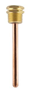 Afriso Tauchhülse Schaftl. L1 120mm, 1/2", 7x8mm, Messing