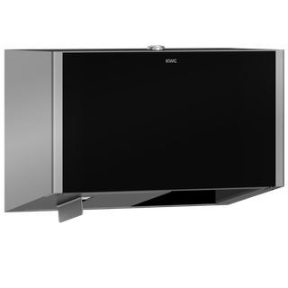 AR WC-Doppelrollenhalter, EXOS, Edst., 280x193x147 mm, AP, Front ESG schwarz