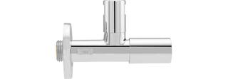 FRANK Design-Eckventil MS verchromt, 1/2"x10mm, selbstdichtend