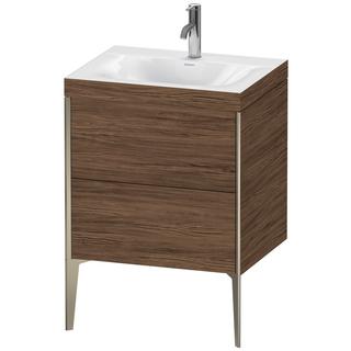 Duravit WT-Unterschrank c-bonded XViu 60x48cm, 2 AZ, 1 HL, C m, R C, N dkl.