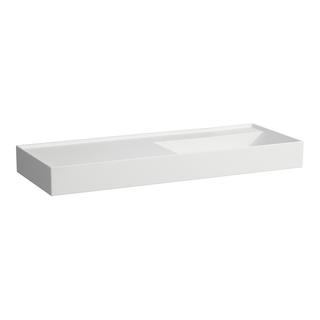 Laufen Waschtisch KARTELL 120x46, Ab li, o. ÜL, o. Hahnl., we. ma