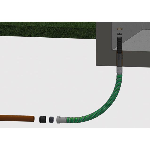 Artikelbild 2 des Artikels „PL Mauerdurchführung PL HAKA90 FLEX WASSER, d 40, 2000 mm Flexschlauch “