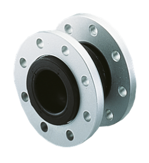 Gummi-Kompensator ZKB DN50 EPDM Flansch Stahl verz., EPDM PN16