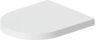 Duravit WC-Sitz Me by Starck m Abs, abnehmb., we. s-matt, Scharn. ES