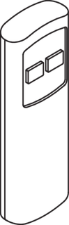 HEWI Fernbedienung S 50 für höhenverstellbare Module