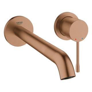 GROHE Fertigmontageset Essence UP-2-L-WTM, Ausl. 23cm, w. suns geb.