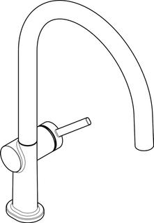 hansgrohe Spültisch-Einhebelmischer 220 Talis M54 1jet