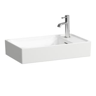 Laufen Waschtisch-Schale MEDA 60x35cm, m ÜL, HL rechts, weiß mit LCC