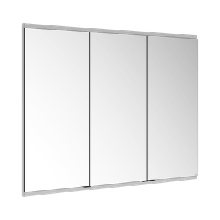Keuco Spiegelschrank Royal Modular 2.0 130x90x12cm, 2 Steckdosen, UP, 3-türig