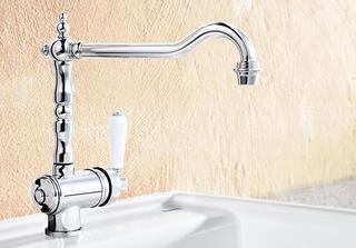 Blanco Spültisch-Einhebelmischer TRADON HD, schwenkbar, chrom