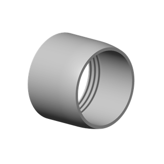 DO Luftsprudlerhülse ERSATZTEILE 092301119 D 23 x 17 mm Schwarz matt