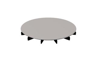 Bette Ablaufdeckel DW BetteAir 193,6x193,6x30mm, glasiert, dust