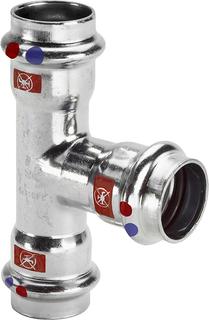 Viega T-Stück Prestabo 1118LF 22x22x22mm, St vz, SC-Contur, labs-frei