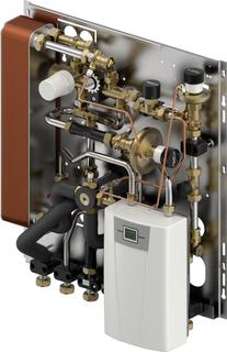 Uponor Station Combi Port M-Hybrid HP 400 V, 13 kW, EB, DI, DH, BP, HA, FR