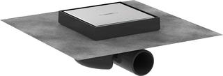 hansgrohe RainDrain Spot Boden-Punktab Set, 150x150mm, rücks. beflies., ES