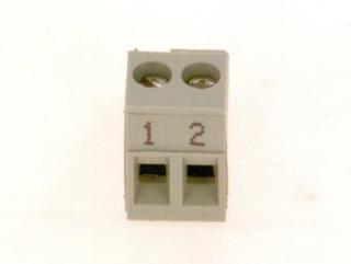 BOSCH Ersatzteil TTNR: 7747026992 Anschlussklemme 2-pol grau FW