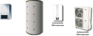 Wolf Paket Gas-Hybridheizung CGB 100, BWL-1SB-16, G E, m TH., Sp, Wärmep.