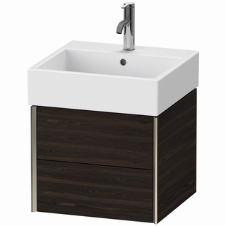 Duravit Waschtisch-Unterschrank XViu 48,4x45,4x39,7cm, N geb, 2 La, Champ. m