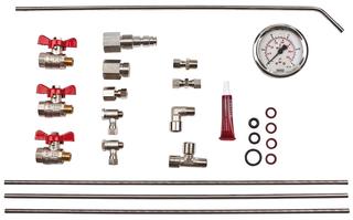 Wilo Bypassleitung und Druckmanometer Helix V/VE/EXCEL 22/36/52 in 1.4301