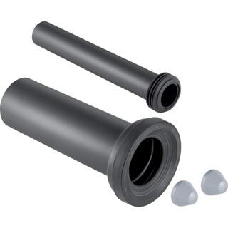 Geberit Anschlussgarnitur d 110mm, 300mm, f WWC, PE-HD, mattchr.