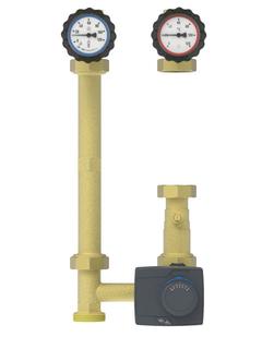 Afriso Pumpengruppe PrimoTherm 180-2 Var 3WM-SM DN 25, m Mi. u. Motor, ohne Pumpe
