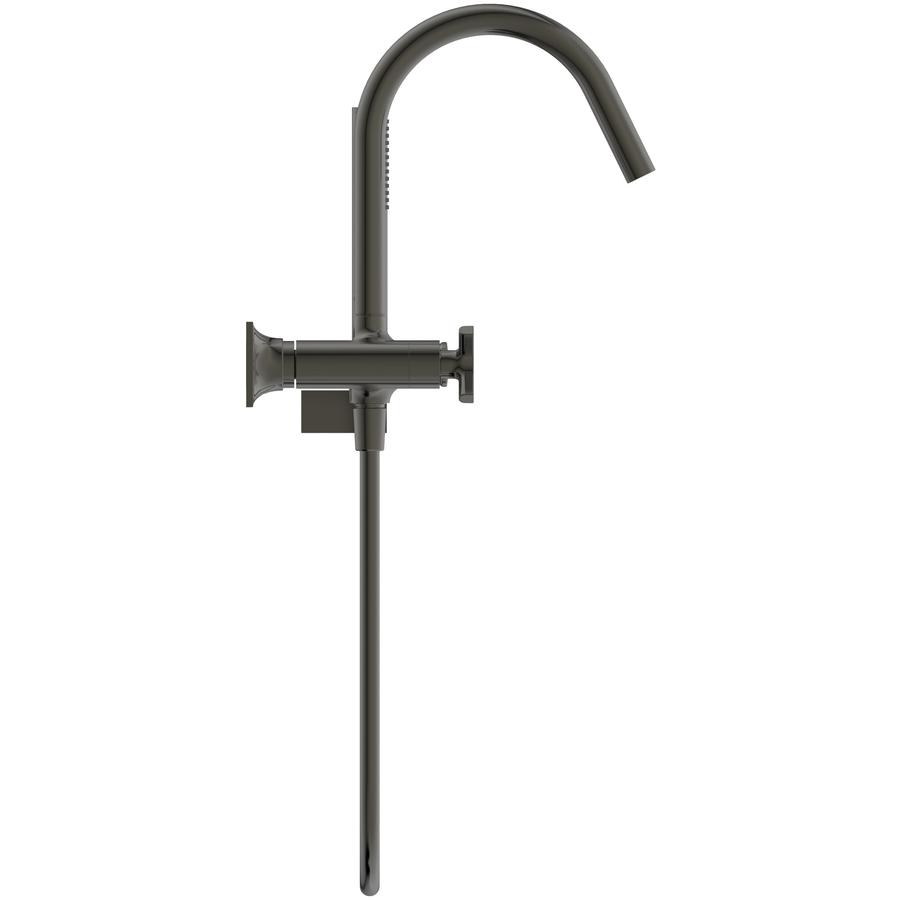 Artikelbild 2 des Artikels „IS Zweigriff-Wannenarmatur Joy Neo AP, m Handbr, A 190mm, Kreuzgr., magn Gr magnetic grey“