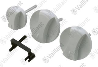 VA Knopf, grau, Set a 3 St. Vaillant-Nr. 114288