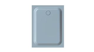 Duschwanne BetteSupra 1690 120x90x6,5cm, Glasur, blue satin