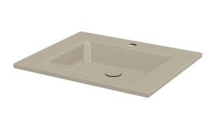 Einbau-Waschtisch BetteAqua A070 60x49,5cm, HLW1, cashmere