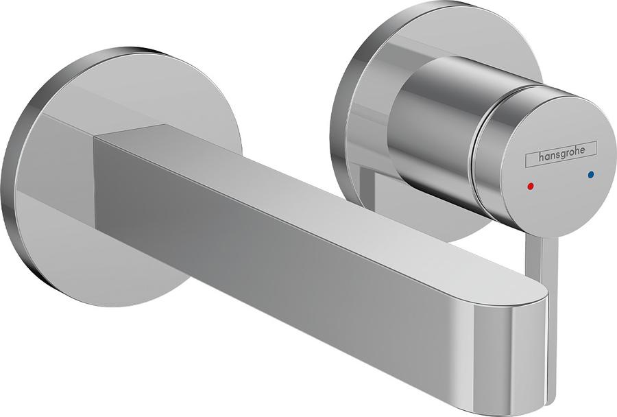 Artikelbild 1 des Artikels „hansgrohe Fertigmontageset Finoris UP-WT-EHM, f Wd-mont., Ausl. 168mm, ch Ausladung 168 mm | chrom“