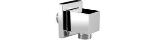 ASW Design-Wandanschlussbogen 1/2"x1/2", m RV, 90G, 30mm qu., MS vc