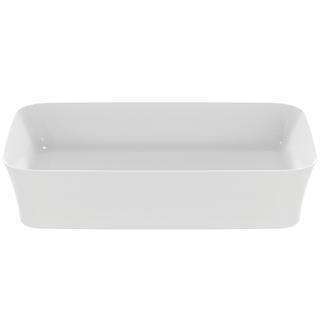 IS Aufsatzschale Ipalyss 55x38x12,5cm, o. ÜL/HL, seidenweiß