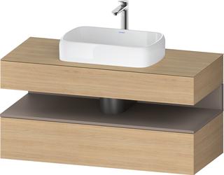 Duravit Waschtisch-Unterschrank Qatego 120x55x60cm, ba m/E N, Pl, Nischenb