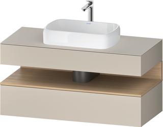 Duravit Waschtisch-Unterschrank Qatego 120x55x60cm, E na/tau m, Pl, Nischenb