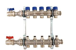 Strawa Fußbodenverteiler e-class 53 11 Heizkreise, ohne SFE