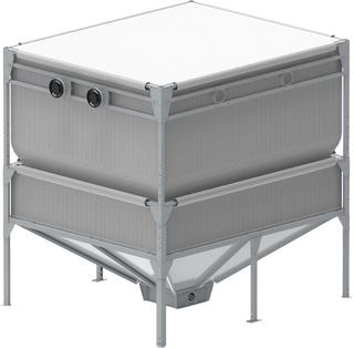 ETA ETAbox 21/25 Pelletssilo 2100x2500 Hoehe variabel 1800-2500mm 3,4-6,0t